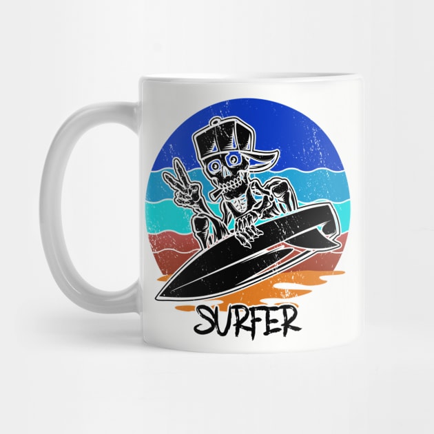 Surfer - Fun Surfing Beachwear by RKP'sTees